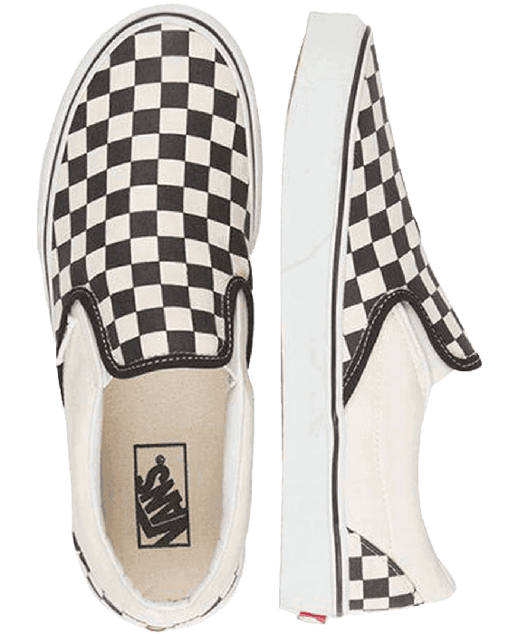 Checkerboard 2025 vans transparent