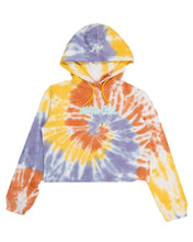 Load image into Gallery viewer, SC TROPIC STRIP CROP HOODIE
