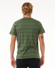 Load image into Gallery viewer, PLAIN STRIPE TEE - DARK OLIVE
