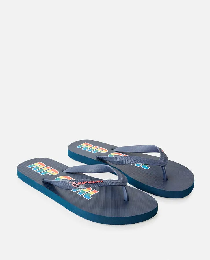 ICONS OF SURF BLOOM OPEN TOE - NAVY