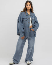 Load image into Gallery viewer, VINT DENIM INDIE SHACKET
