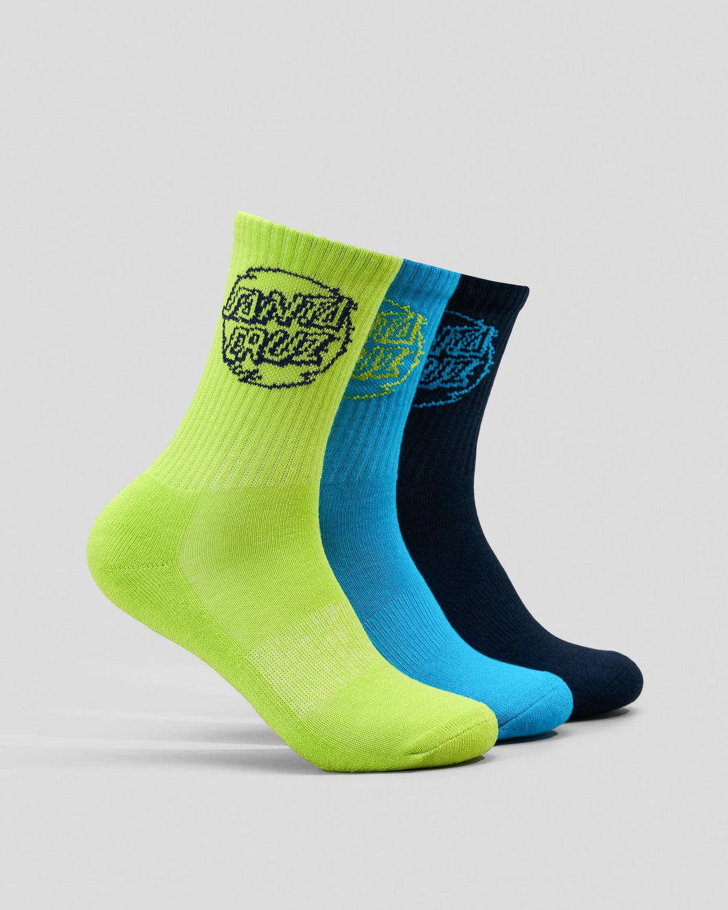 VIVID DOT MONO CREW SOCK