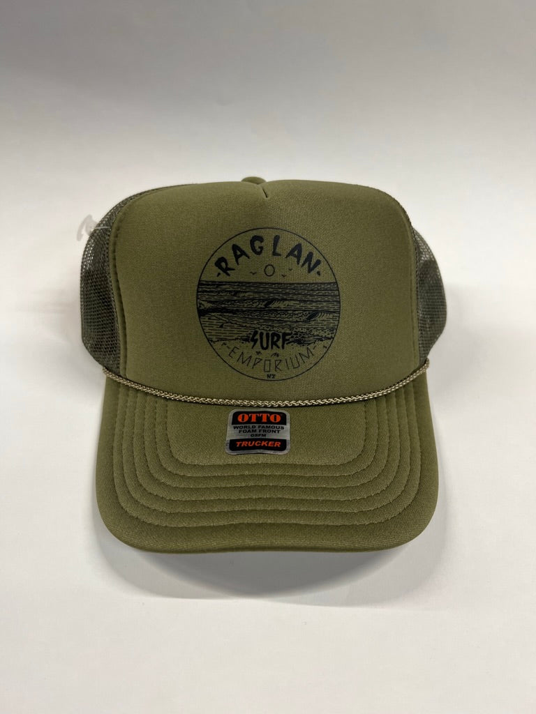 RSE OTTO FOAM TRUCKER - OLIVE