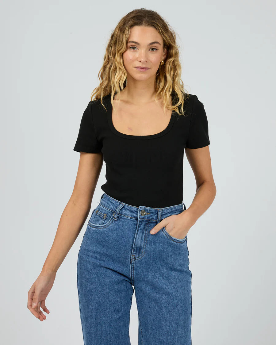 MIA TEE 2 FOR $60 - BLK