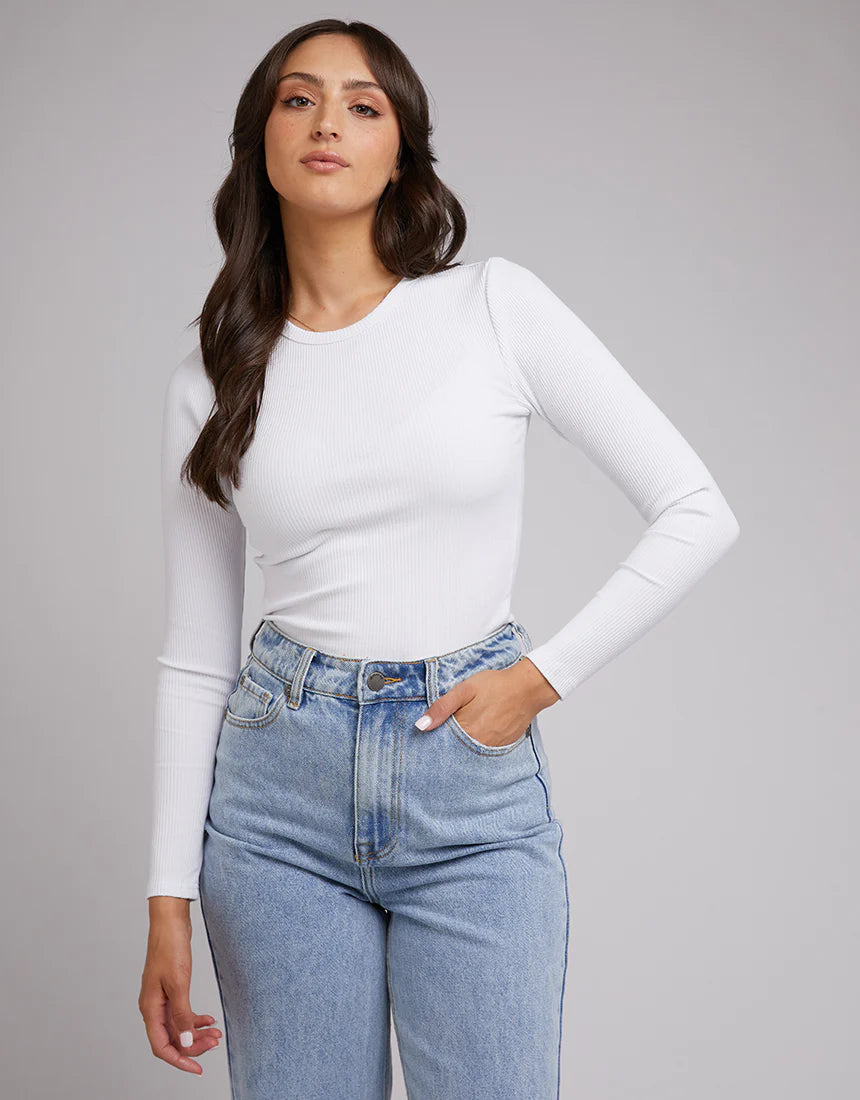 EVE BABY RIBBED LONG SLEEVE