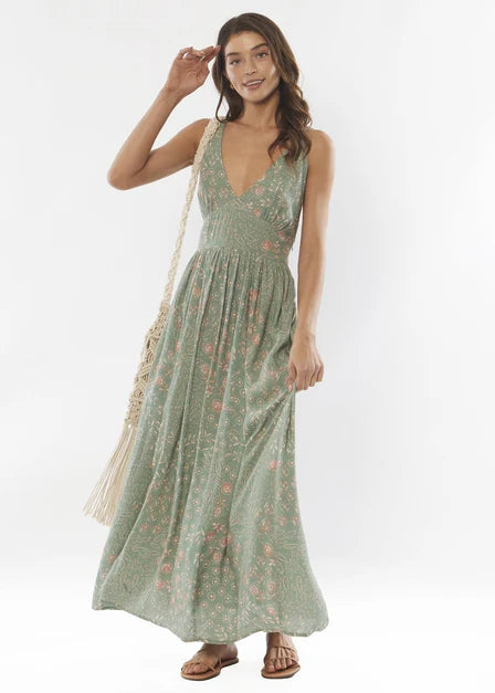 COSI BELLO WOVEN MAXI DRESS