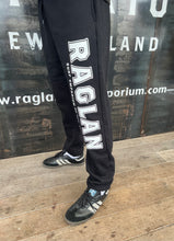 Load image into Gallery viewer, RSE COLLEGE TRACK PANT - BLACK/WHITE
