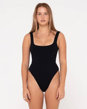 Load image into Gallery viewer, SANDALWOOD RETRO ONE PIECE - BLACK
