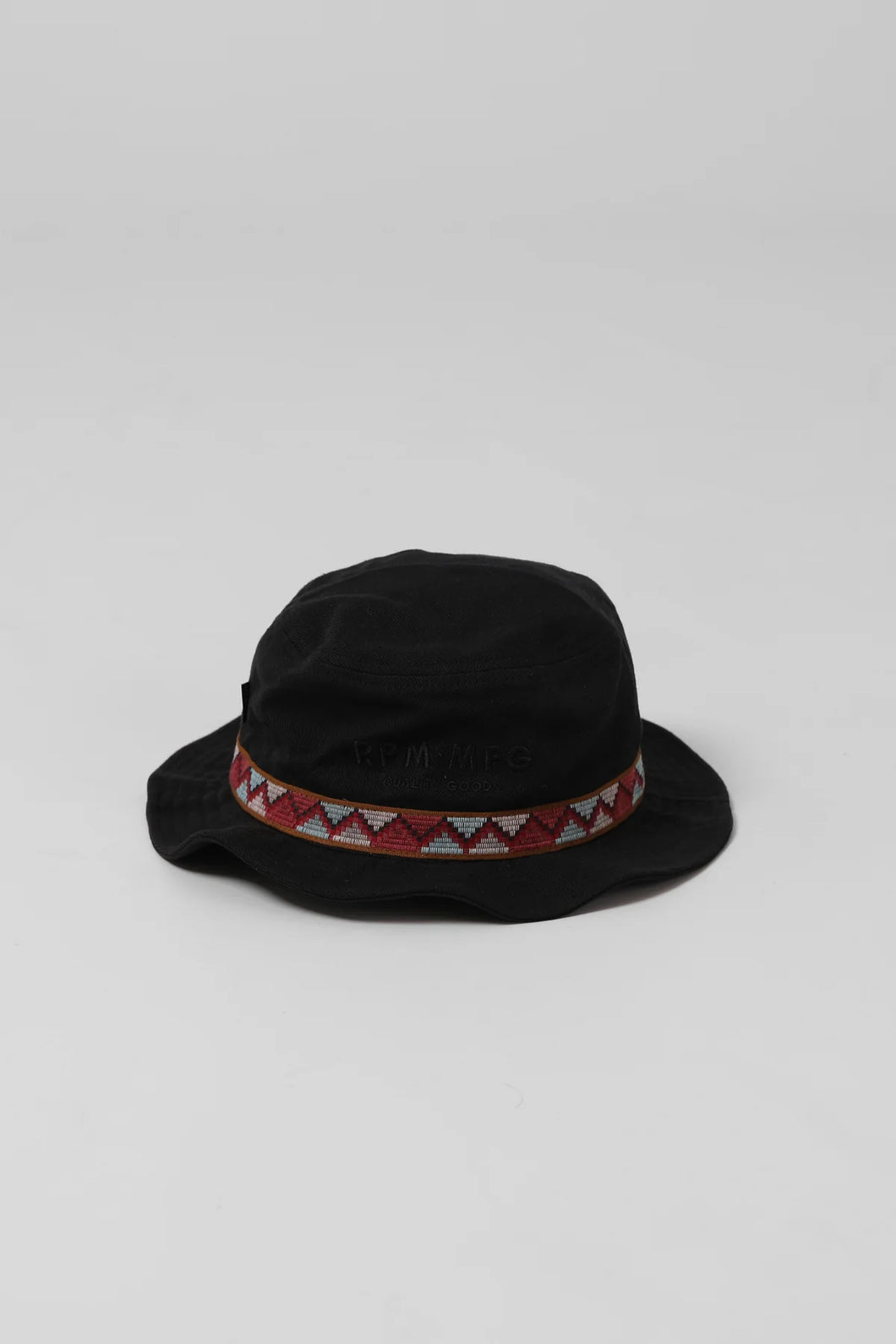 Outdoor Hemp Bucket Hat - Black  - O/S