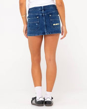 Load image into Gallery viewer, FLIP MOMMY LOW RISE MINI DENIM SKIRT
