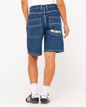 Load image into Gallery viewer, FLIP MOMMY LOW RISE WIDE LEG DENIM SHORT
