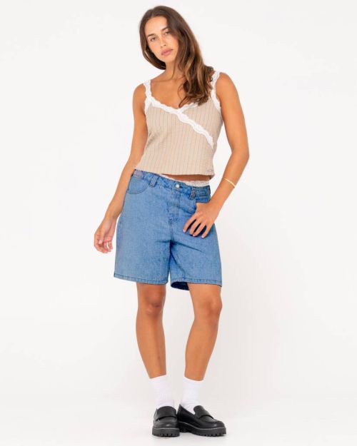 HIGH VOLUME 18 INCH DENIM JORT