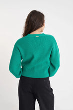 Load image into Gallery viewer, BELLA KNIT CARDIGAN - CLOVER
