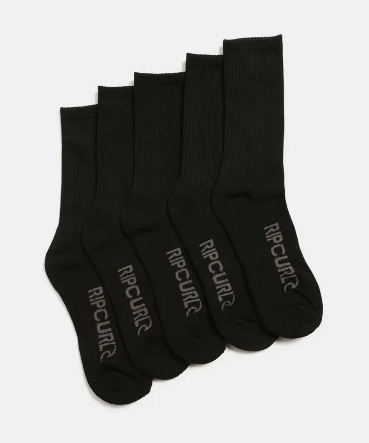 SCHOOL CREW SOCKS 5-PK – Raglan Surf Emporium