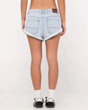 Load image into Gallery viewer, PHEONIX LOW RISE DENIM MINI SHORT
