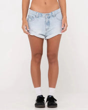 Load image into Gallery viewer, PHEONIX LOW RISE DENIM MINI SHORT
