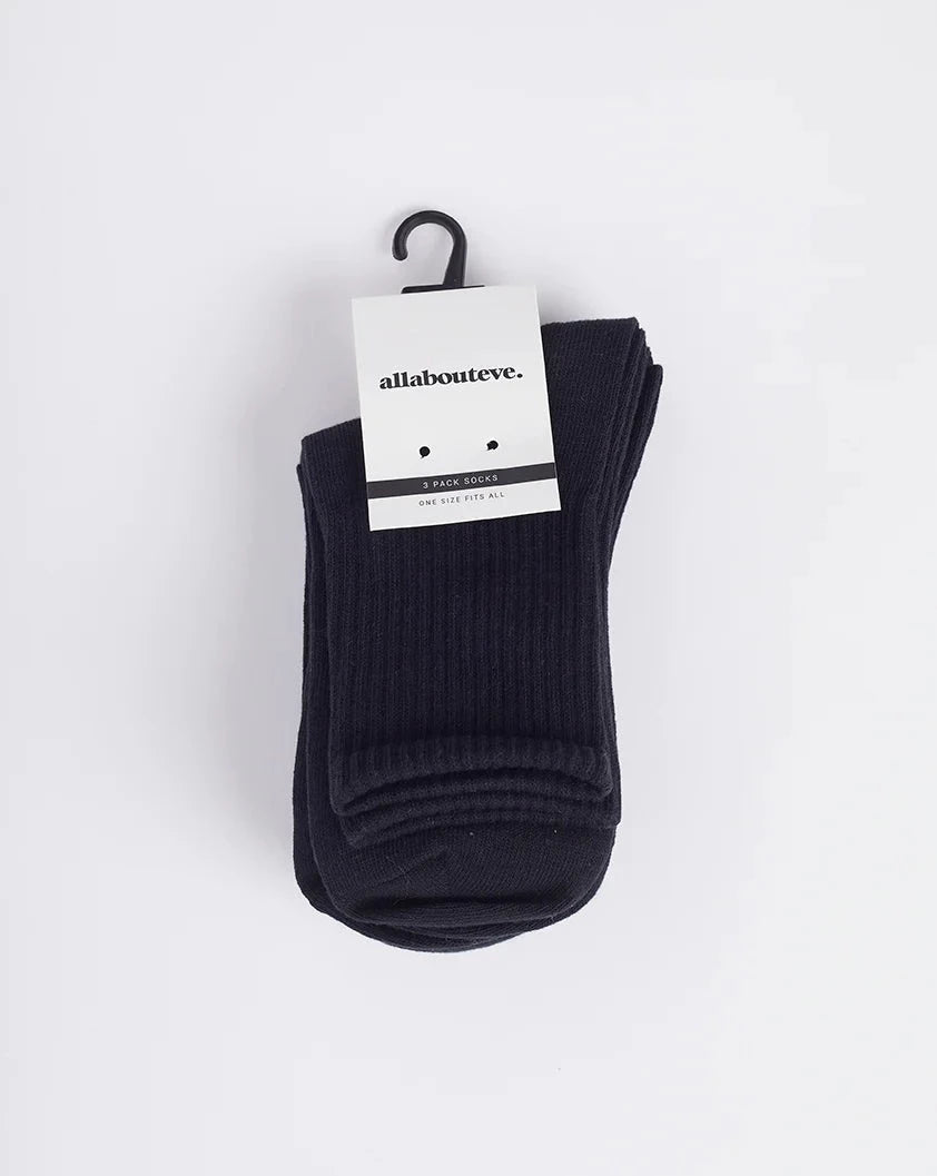 AAE ANKLE 3PK SOCKS